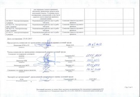 Перечень рекомендуемых мероприятий по улучшению условий труда, 2017 г., стр. 3